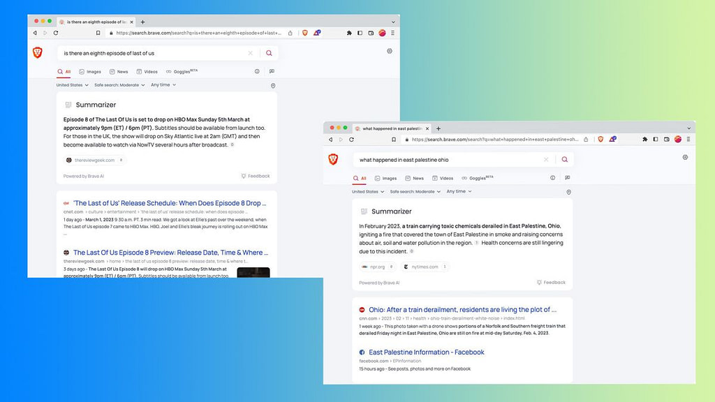 Brave Summarizer Challenges Bing And ChatGPT In AI Search Results
