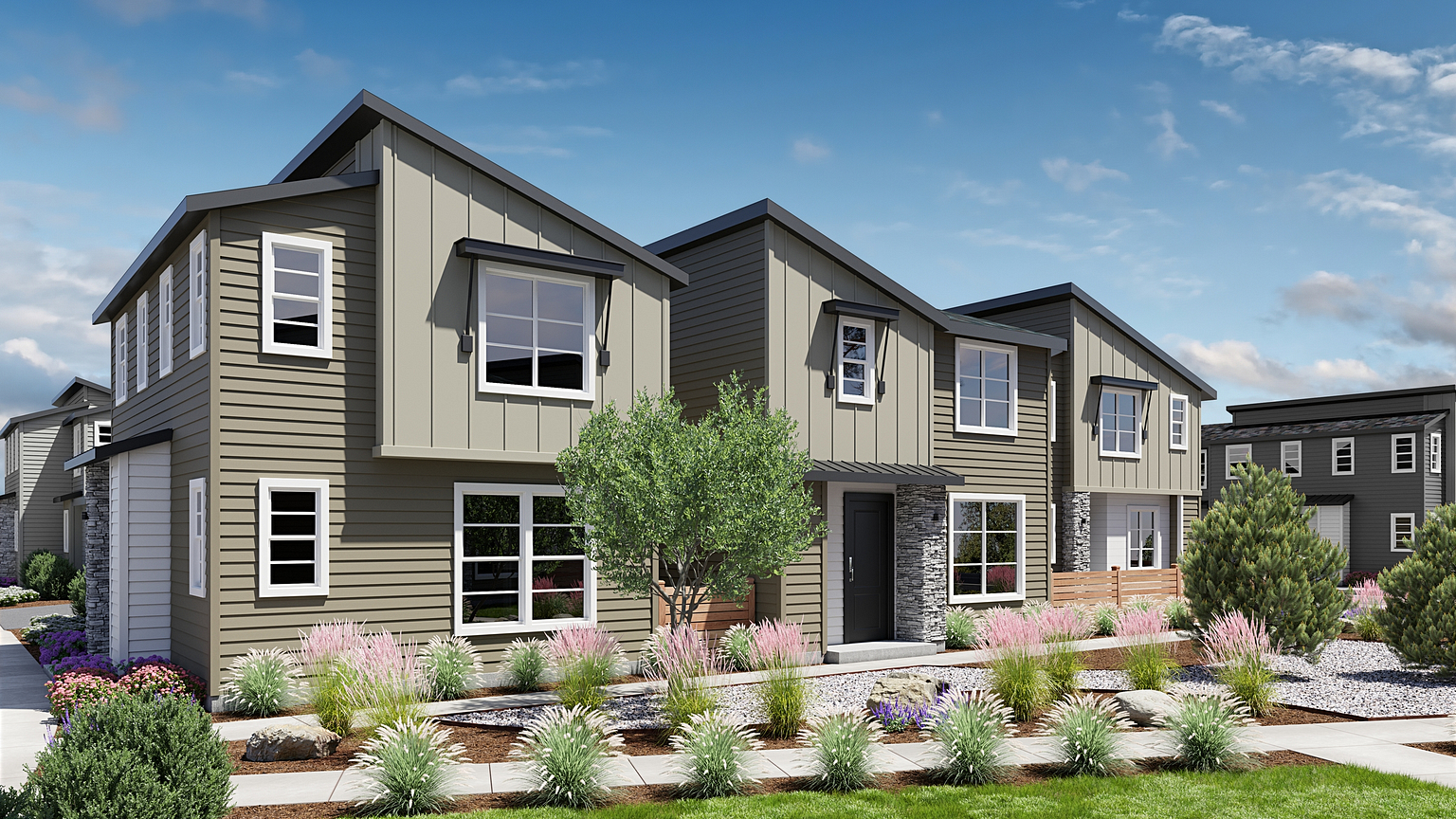 Canvas at Castle Rock townhomes