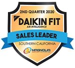 Daikin Fit Q2 2020 Sales Leader