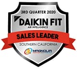 Daikin Fit Q3 2020 Sales Leader