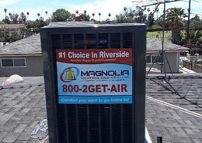 Magnolia Heating & Cooling installation