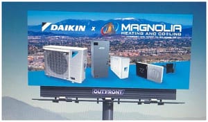 Magnolia Billboard Daikin FIT