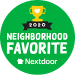 Nextdoor Neighborhood Favorite 2020 Sticker logo