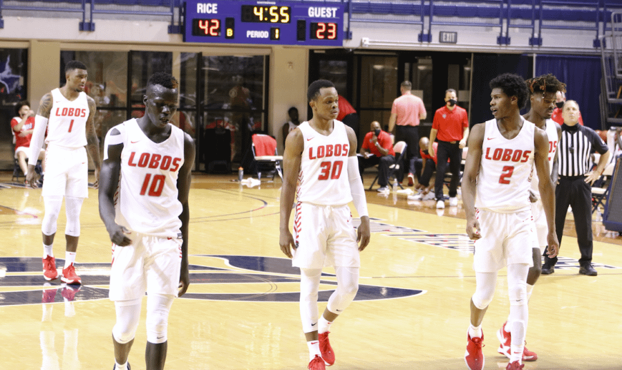 New Mexico Lobos take 104-65 win against Our Lady of the Lake