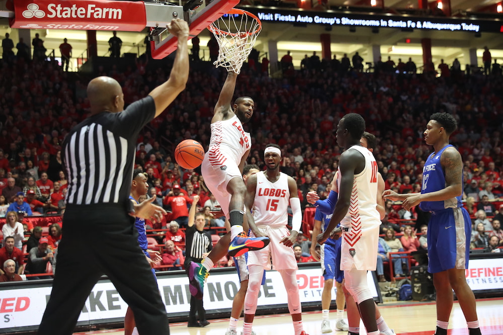 Lobos are 12-0 at The Pit after victory over Air Force