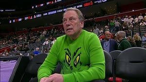 Merry Michigan: Tom Izzo and Greg Kampe don matching Grinch sweaters