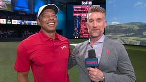 Tiger laughs off TGL gaffe: 'That was embarrassing'