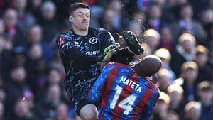 Mateta hospitalised after wild tackle in FA Cup