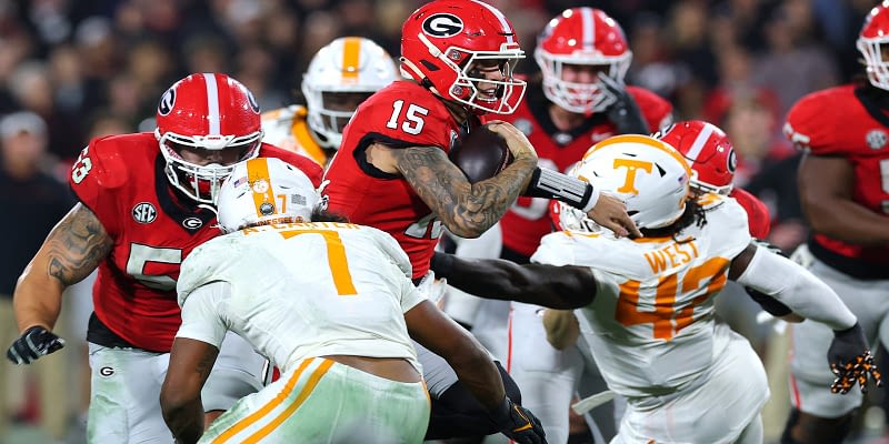 Carson Beck saves Georgia with season on line, but did he ruin Tennessee's CFP hopes?