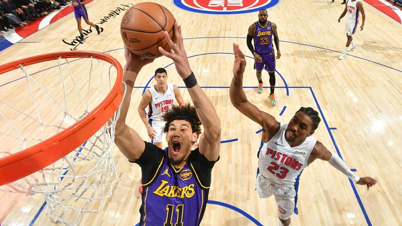 Lakers' Jaxson Hayes Out Again with Ankle Injury, Adding to Team's Frontcourt Woes