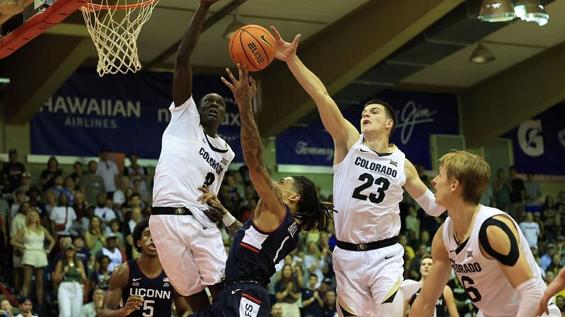 Colorado shocks No. 2 UConn in Maui thriller