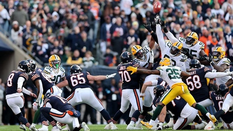 Chicago Bears call out NFL over game-sealing Packers blocked field goal controversy