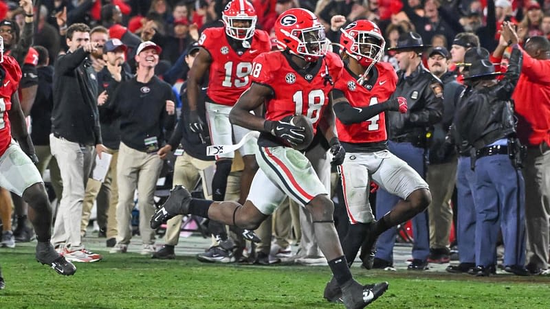Georgia surges back into top 10 as BYU's shocking fall alters college football rankings
