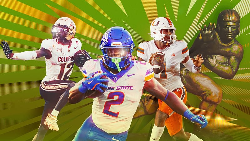 Travis Hunter? Ashton Jeanty? Cam Ward? Votes are in for ESPN's rivalry week Heisman Watch.