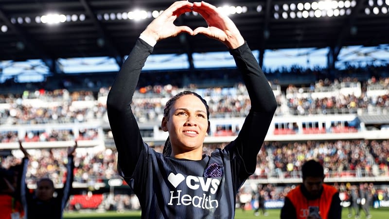 Trinity Rodman aims to crown golden year with NWSL title
