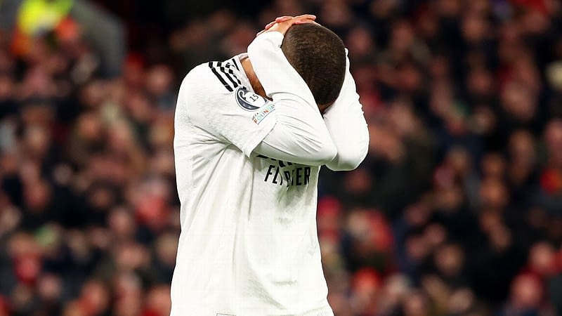 Mbappé's struggles deepen as Real Madrid falters in Champions League