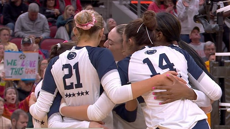 Joy and pain: NCAA volleyball stars close careers in contrasting fashion