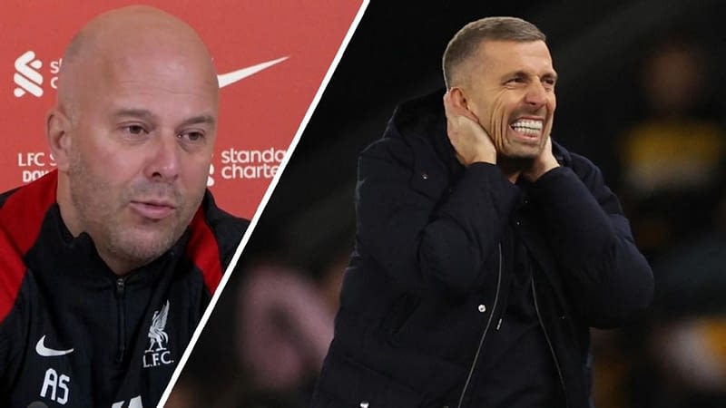 Liverpool's Slot admits trying to influence ref calls