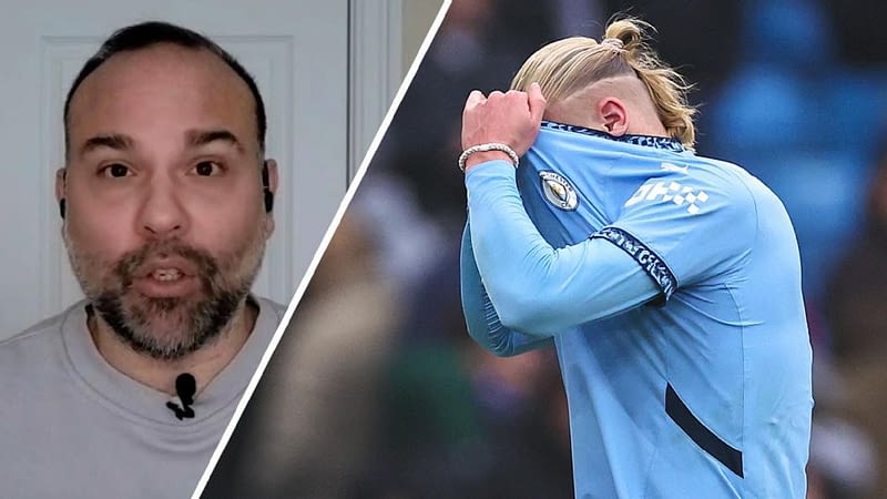Man City's aura of invincibility has been shattered, and even Haaland is affected