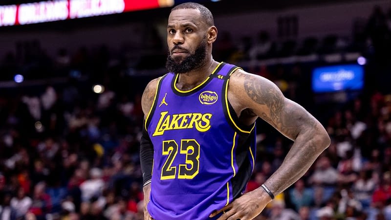 LeBron James questionable for Lakers-Hawks as team faces historic struggles