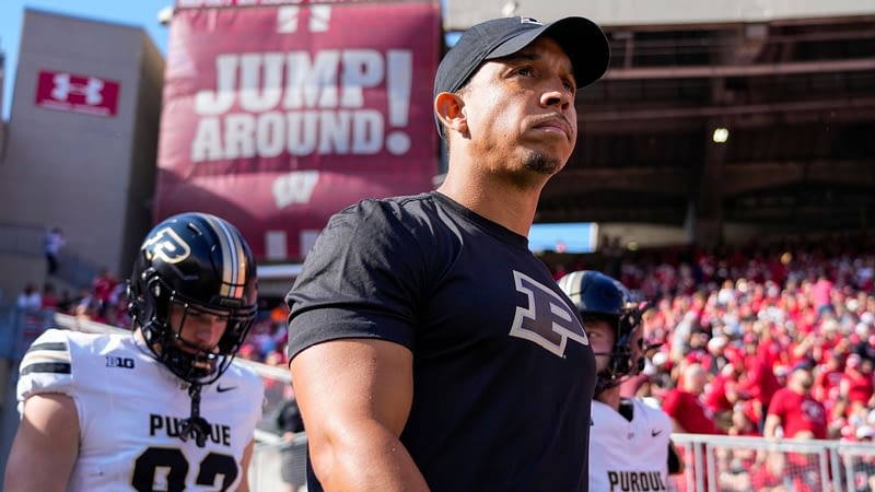 Purdue fires Ryan Walters after disastrous 1-11 season and 11-game losing streak