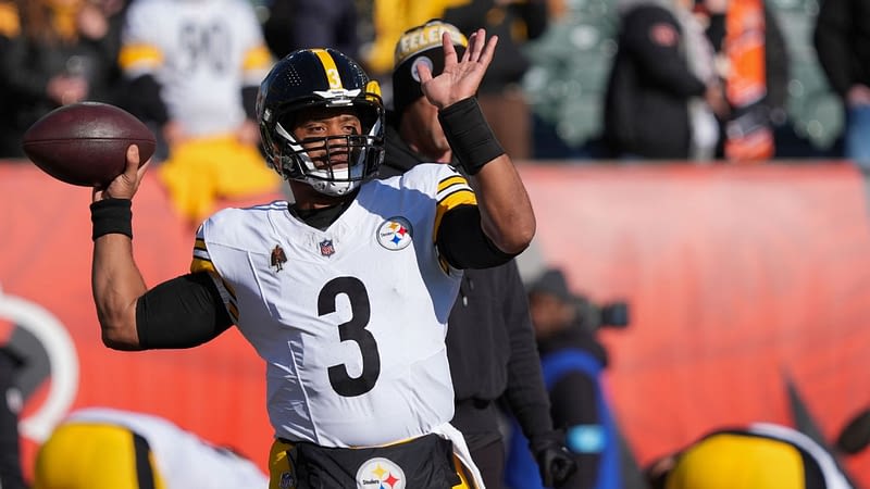 After pick-six, Steelers' Russell Wilson fires 2 first-half TDs vs. Bengals