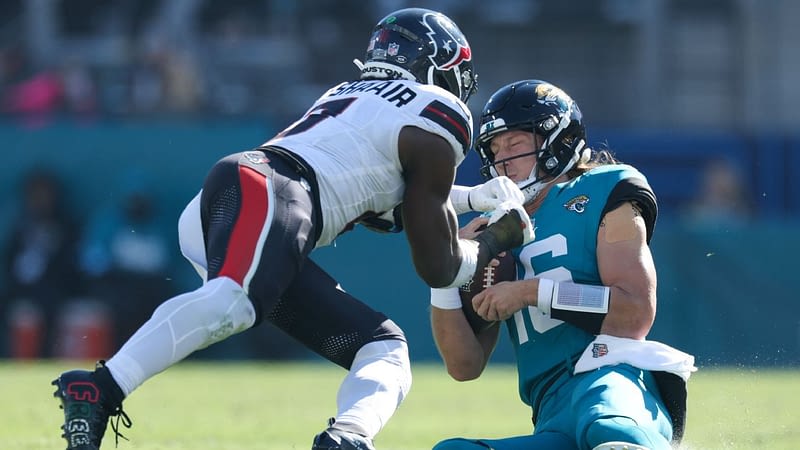 Texans' Al-Shaair apologizes for hit on Jaguars' Trevor Lawrence in heated game