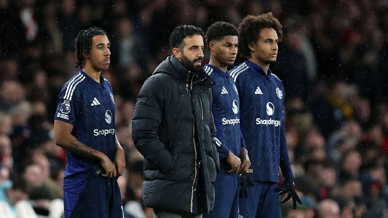 Amorim blames injuries, fitness in United's loss to Arsenal