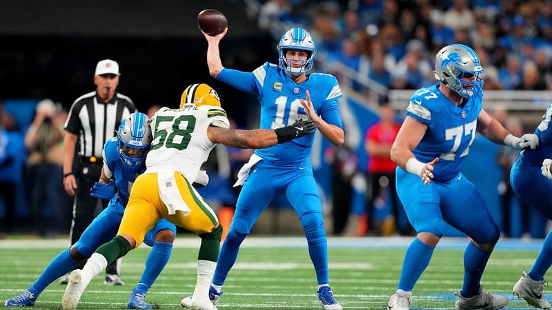 Lions' late-game heroics stun Packers in NFC North thriller