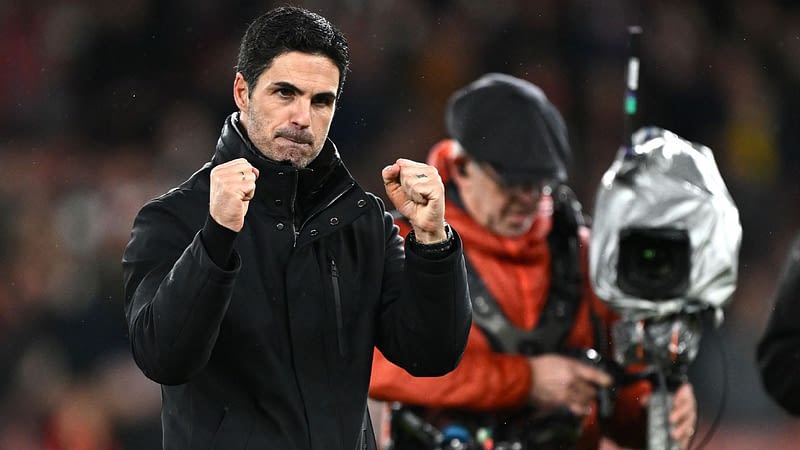 Arteta declares Arsenal's quest to dominate football