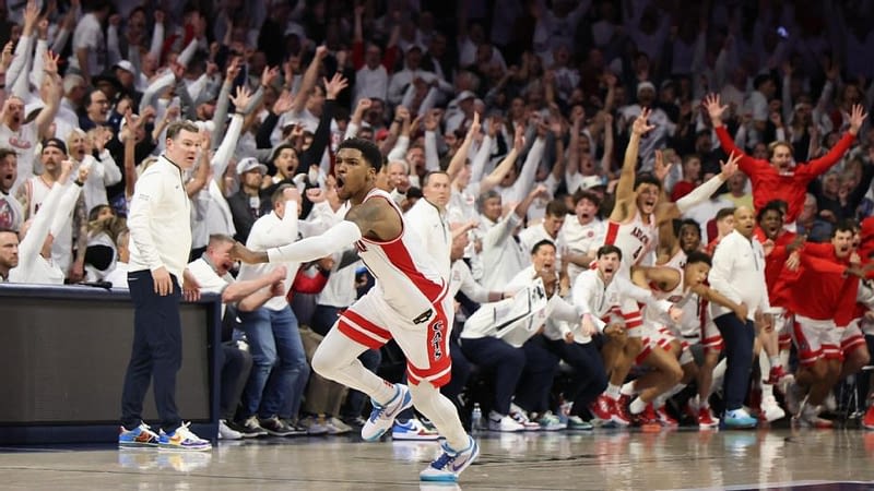 Arizona tops ISU in OT after Love's half-court heave