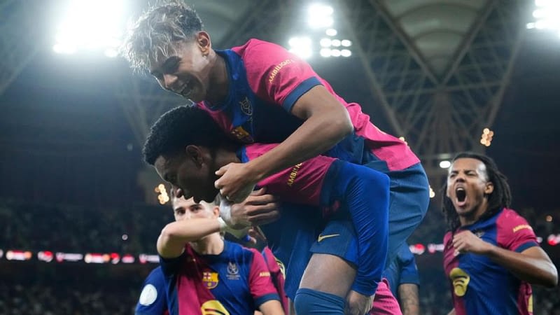 Barça's Supercopa win delivers the drama the Saudis wanted