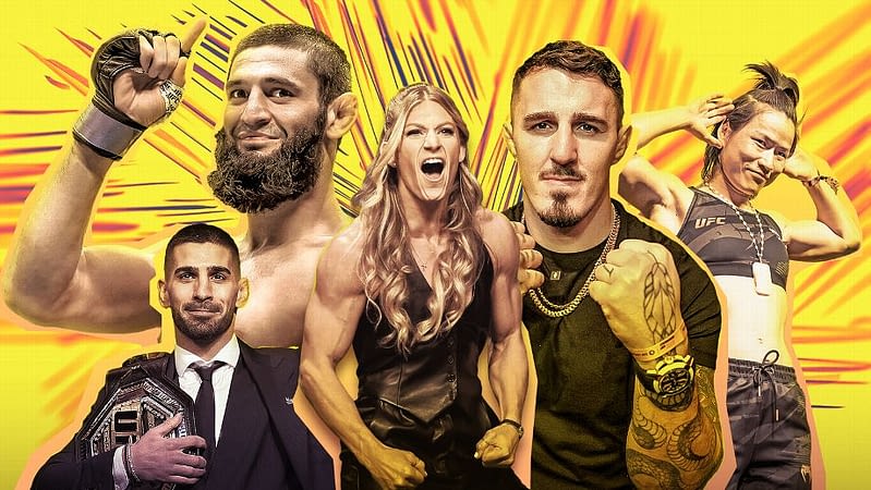 MMA rank 50-1: Pereira? Aspinall? Topuria? Which fighter will have the best year?