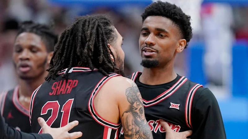 No. 7 Houston outlasts No. 12 Kansas in 2OT