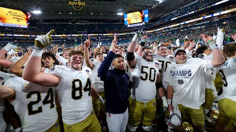 Notre Dame could have 'gone sideways,' instead it's still fighting