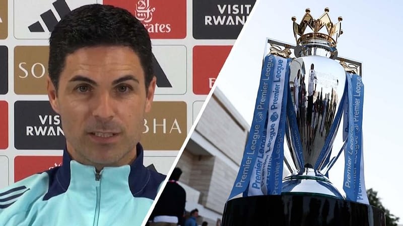 Arteta on giving up on title: 'Over my dead body'