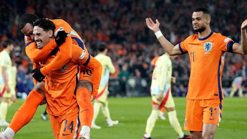 Huijsen 'proud' of Madrid links after Spain debut