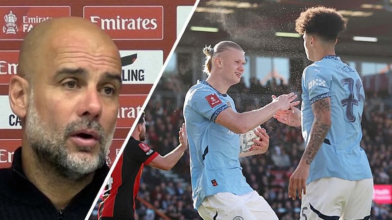 City's Guardiola: Haaland could miss 7 weeks