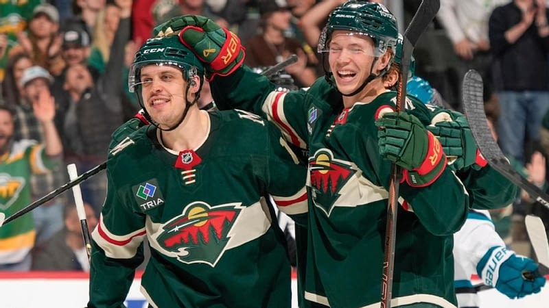 Eriksson Ek's 4 goals top NHL's 4 hat-trick night