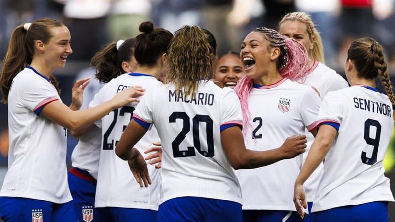 USWNT's Rodman out indefinitely with back injury