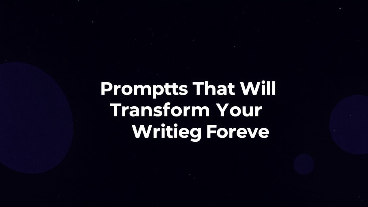 5 Ai Prompts That Will Transform Your Writing Forever Bytefeed News