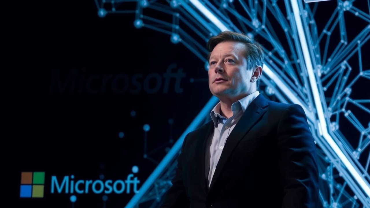 Elon Musk's Ambitious AI Venture Simulating Microsoft with Macrohard