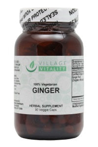 Ginger - 90 Capsules - Front