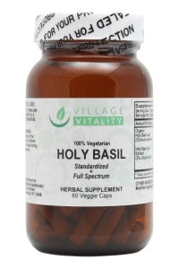 Holy Basil - 60 Capsules - Front
