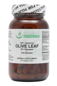 Olive Leaf - 90 Capsules - Front