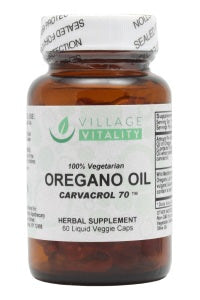Oregano Oil - 60 Capsules - Front