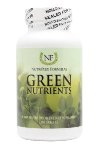 Green Nutrients - 250 Tablets - Front