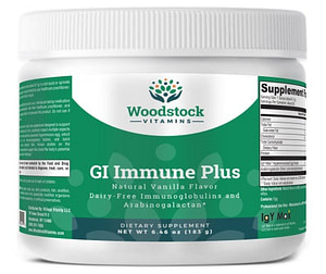 GI Immune Plus - Vanilla Flavor - 6.46 oz Powder