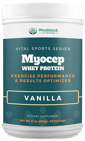 Myocep Whey Protein Powder Vanilla - 21 oz
