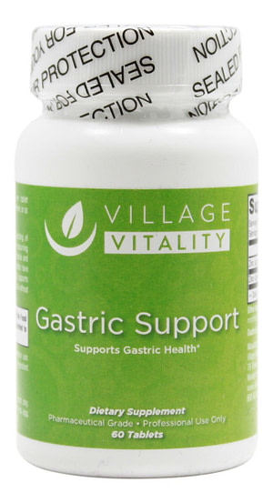Gastric Support - 60 Tablets - Front